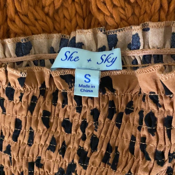 Leopard print crop top - Picture 2 of 3